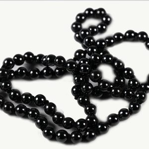 Halsband - Hematit 79 cm