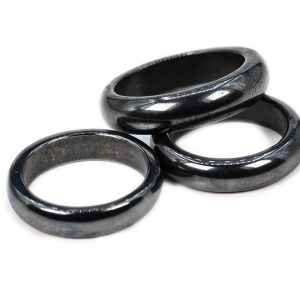Hematit Rund - Ringar